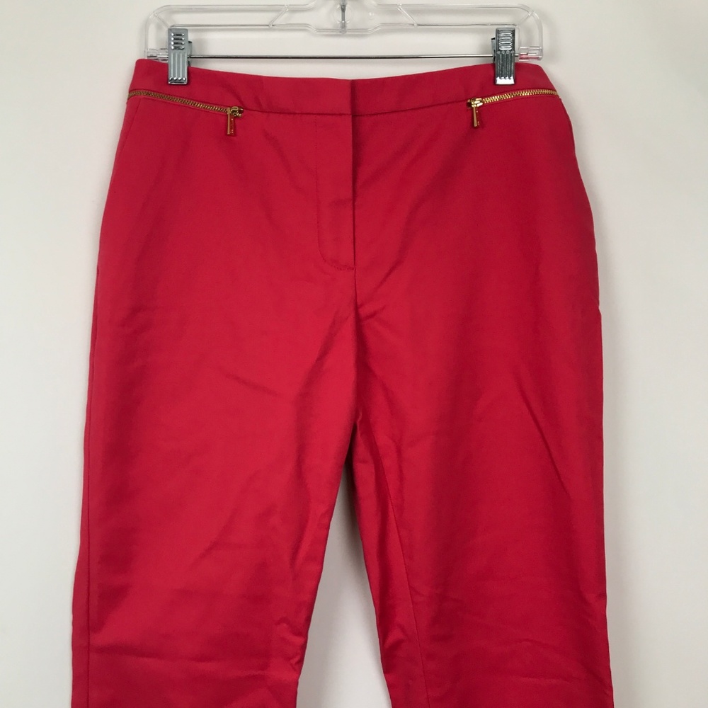 [3 for $15] NEW Calvin Klein Coral Pink Pants Trousers Slacks Slim Fit sz 29-30 - Picture 2 of 8